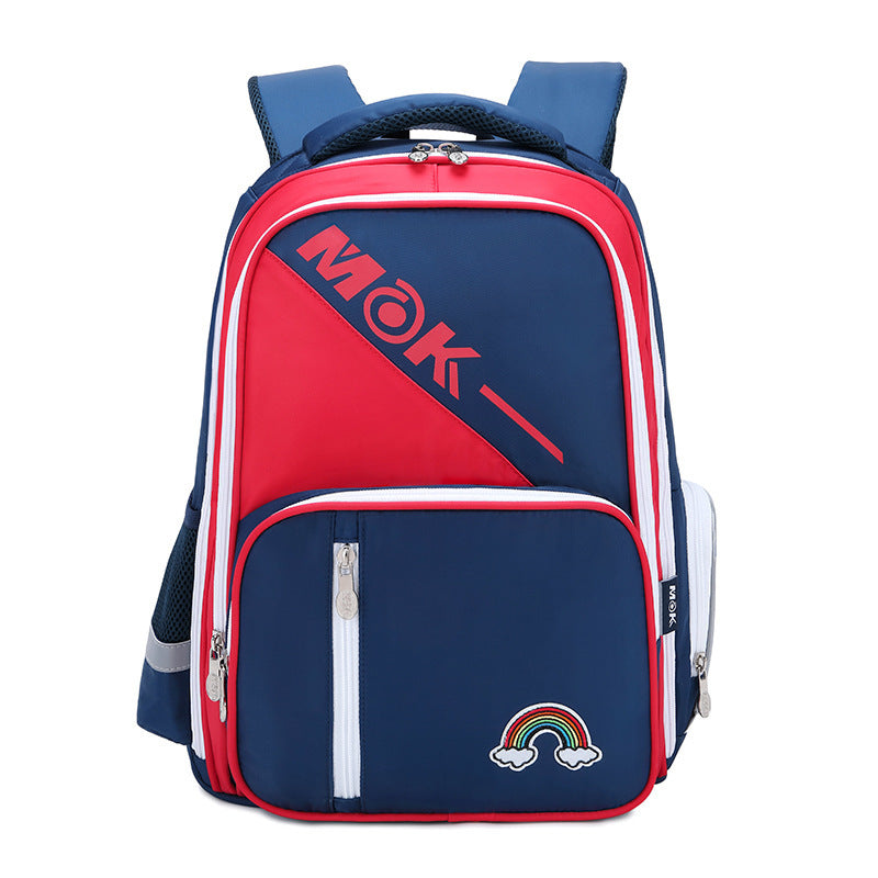 Lighten the burden and protect the spine, children's school backpack