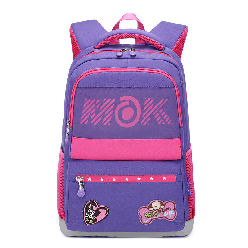 Lighten the burden and protect the spine, children's school backpack