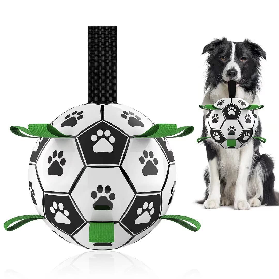 Interactive Dog Toy, Inflatable Soccer Ball, Dog Training Toy, Border Collie Balls