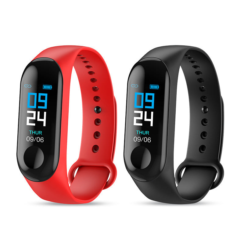 Smart Bracelet Heart Rate & Blood Pressure Fitness Tracker Step Information Push Smart Reminder Colorful Bracelet Retail value 32.90 for only 14.45