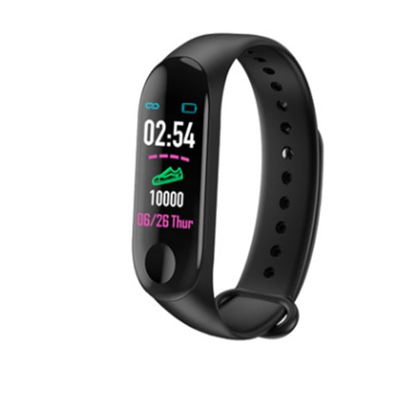 Smart Bracelet Heart Rate & Blood Pressure Fitness Tracker Step Information Push Smart Reminder Colorful Bracelet Retail value 32.90 for only 14.45