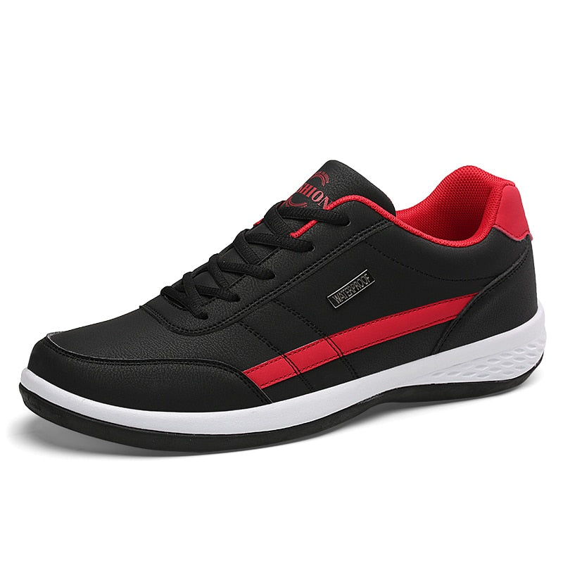 Men's Leather Shoes, Sneakers, Italian Men's Casual Shoes, Breathable, Non-slip, Vulcanized