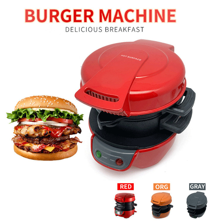 Breakfast Household Egg Burger Sandwich Machine Cooker Ring Bread Sandwich Waffle Maker