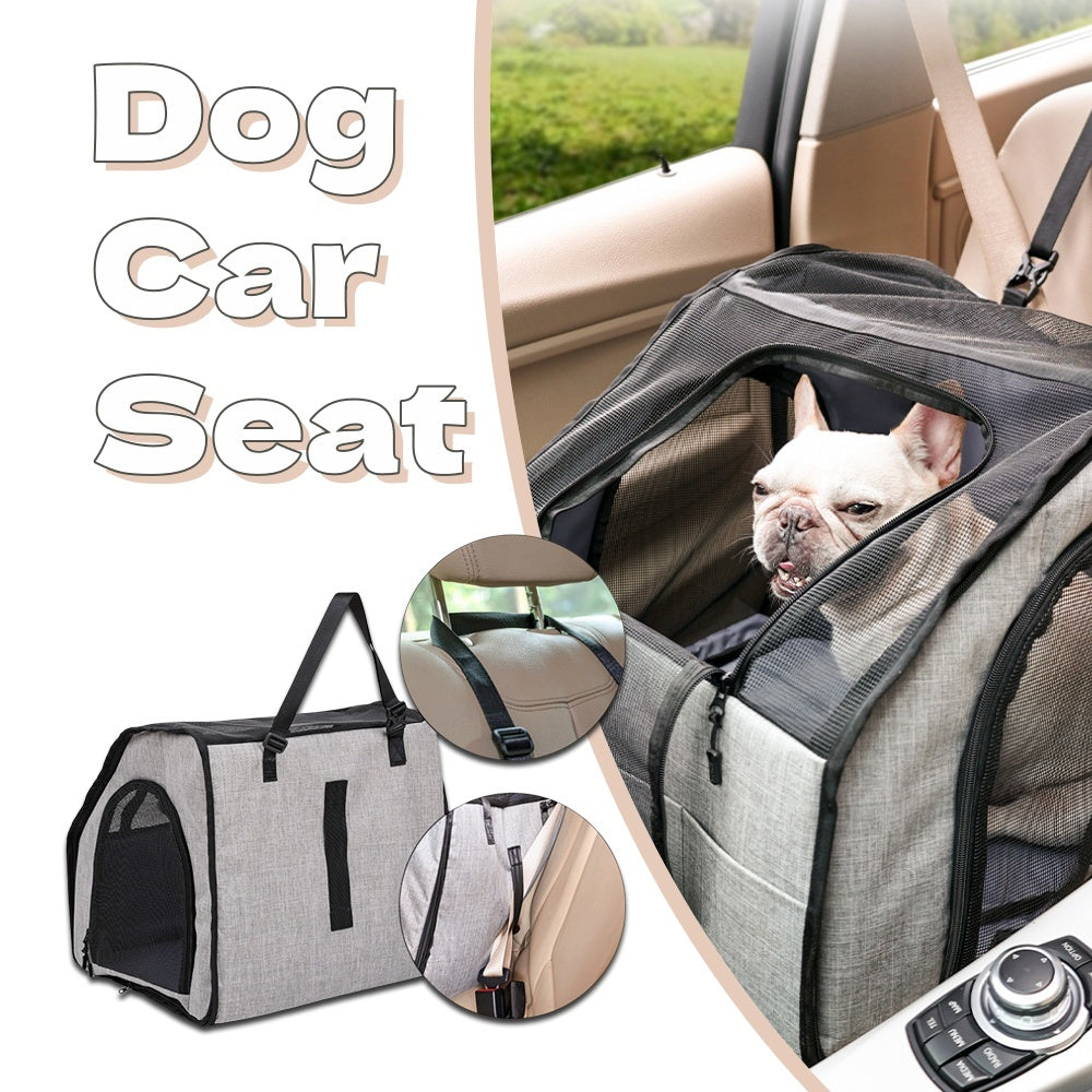 Portable Waterproof and Sturdy Pet Cage i Dog Protector Pet Car Mat