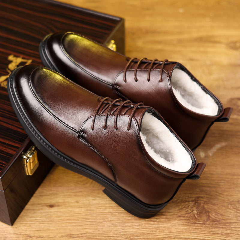 Minus 40 Degrees Cold-proof Cotton-padded Shoes Waterproof Non-slip Thick Boots