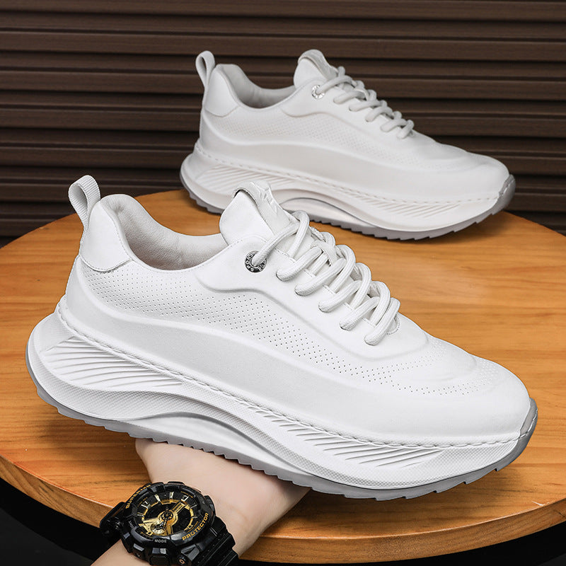 Men's Thick-soled Sports Shoes, Breathable Casual Sneakers