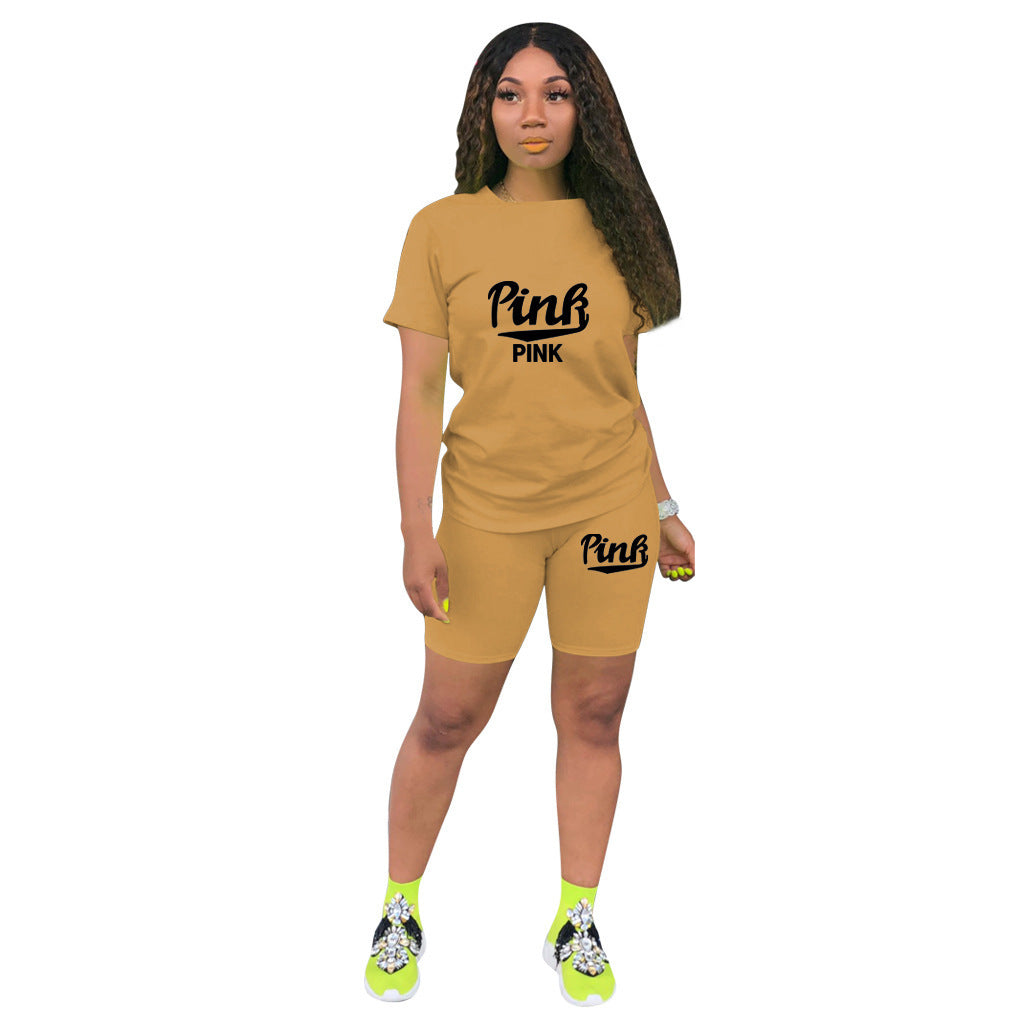 Fashion Casual Exercise Short Sleeve Women's