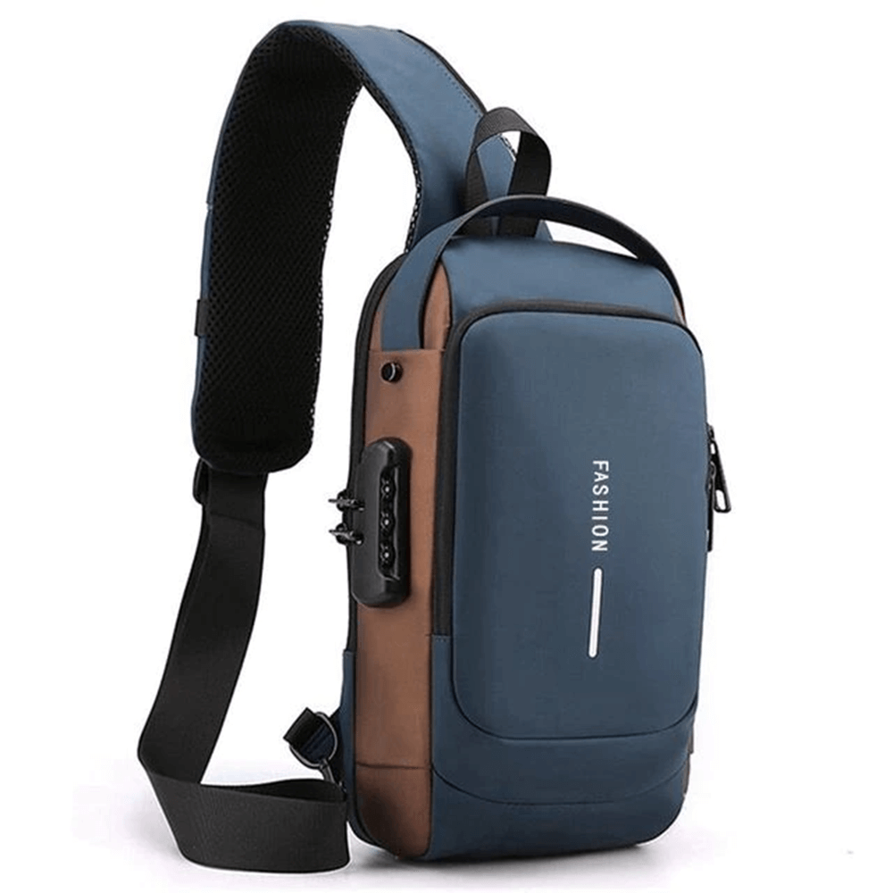 USB Charging Shoulder Bag